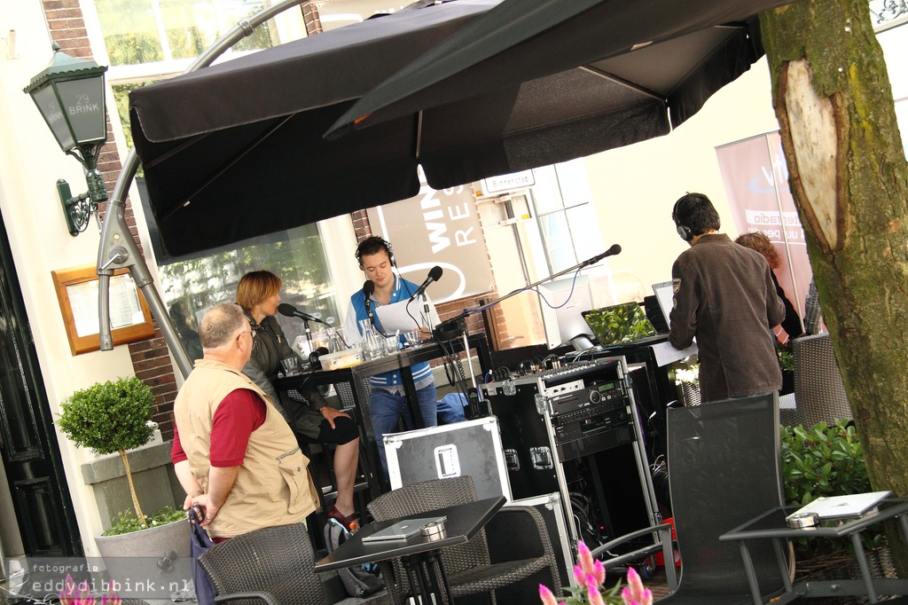 2011-08-07 DeventerRTV - live op de Boekenmarkt, Deventer 015